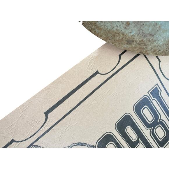 Pony Express Postage Stamp Poster 1860 - 1960 United States Postage 4 Cents READ - Picture 4 of 9